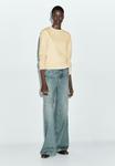 Джемпер Massimo Dutti CREW NECK SWEATER, Yellow - фото 5