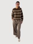 Свитер WEARABLE STORIES Nayla, серо-коричневый - фото 2
