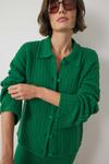 Кардиган NA-KD Cardigan, Green - фото