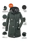 Killtec Парка "KOW 165 WMN PRK", зеленый - фото 8