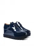 Туфли дерби на платформе STELLA MCCARTNEY, синий - фото 2