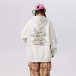 Толстовка унисекс с капюшоном, утолщенные, плотные Disney, heather серый fleece-lined - фото 6