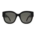 SAINT LAURENT Солнцезащитные очки квадратной формы, Black - фото 5