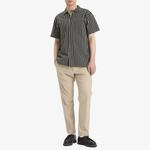 Плиссированные брюки из сирсакера Nn07, цвет fog - фото 4