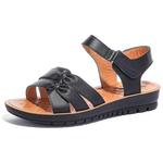 Воинственные сандалии с одной лямкой унисекс черные - фото 2