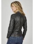 Кожаная куртка 7eleven Janna, черный - фото 3