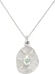 Ожерелье с подвеской «Священная слеза» d'Alma, серебряный - фото