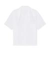 Boxy Short Sleeve Рубашка Helmut Lang, White - фото 2