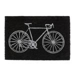 Коврик Relaxdays, 60x40 см, черный - фото