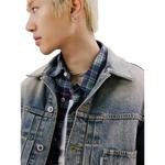 Levis Левис джинсовая куртка мужская синяя, Blue - фото 5