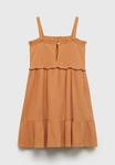 Повседневное платье MARCELA Mango Kids, оранжевый - фото 2