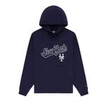 Худи Aimé Leon Dore x New York Mets Logo Hoodie, цвет Eclipse - фото