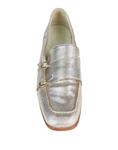 Лоферы Hundred 100, серебряный - фото 4