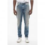 Синие хлопковые джинсы Деним Diesel, Blue - фото