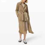 Пальто тренч женские Lululemon, черный - фото 4