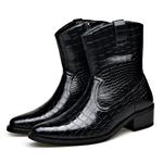 Beidouniao Черные мужские ботинки - фото 10