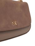 Сумка Ck Conv Chain Brushed Medium Bag LV04F3407G Calvin Klein, бежевый - фото 2