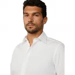 Рубашка с длинным рукавом Hackett City Eoe Texture, белый - фото 6