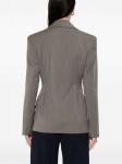 REMAIN двубортный блейзер, серый - фото 4