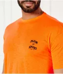Футболка Regular fit Plein Sport, оранжевый - фото 4