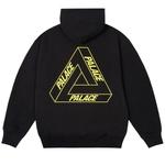 Толстовка Palace Glow Tri-Ferg Hood, Black - фото 2