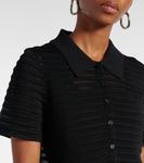 Ларкен полосатый топ Simkhai, черный - фото 5