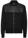 Бомбер с декором Skull Philipp Plein, черный - фото