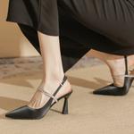 Туфли женские на высоком каблуке Ainer-Cat, черный - фото 9