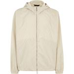 FENDI Ветровка с капюшоном FF Logo, White - фото 3