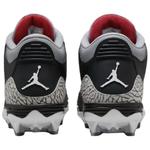 3 Средний ретро TD Черный цемент Jordan - фото 5