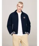 Бомбер Loose fit Tommy Jeans, синий - фото