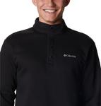 Columbia мужская толстовка Hart Mountain Half Snap, Black - фото 4