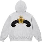 Толстовка с капюшоном Crest Zip up 'SS 25' Supreme, серый - фото 6