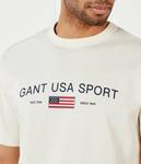 Футболки Relaxed fit Gant, экрю - фото 4