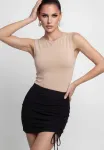 Мини-Юбка Faina, Black - фото