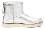 Ботинки зимние UGG Classic Mini, серебряный - фото 3