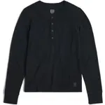 Глобальная вафельная рубашка хенли Topo Designs, Black - фото