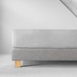 Простыня Estella 200х200см, цвет платина - фото 4