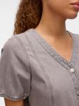 Платье-рубашка VERO MODA VMJanet, Grey denim - фото 4