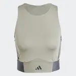 Женский топ Adidas Hyperglam Training, зеленый - фото 5