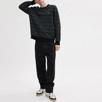 Свитер мужской черный Coach, черный - фото 2