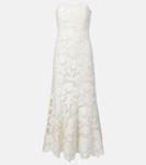 Платье миди Valetta с вышивкой Simkhai, White Multi - фото