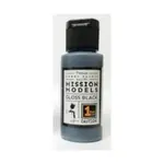 Глянцевая черная основа для Chrome, Metallics & Weathering (Mission Models) - фото