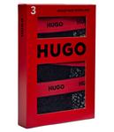 Стринги женские Hugo Bodywear кружевные 3 шт, черный - фото 4