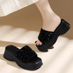 Шлепанцы женские Golden Silk Rabbit, черный - фото 9