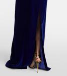 Платье без бретелек Tom Ford, индиго - фото 5