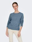 Свитер ONLY ONLRICA, Mottled Blue - фото 3