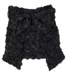 Юбка с бантом Caroline Bosmans, черный - фото