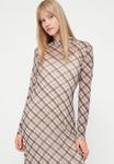 Платье VILA VIVOLETTIS CHI L/S MIDI /BFS, Birch/Beige - фото 4