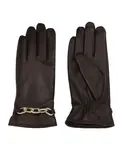 Перчатки с цепочкой Kazar, коричневый - фото 2